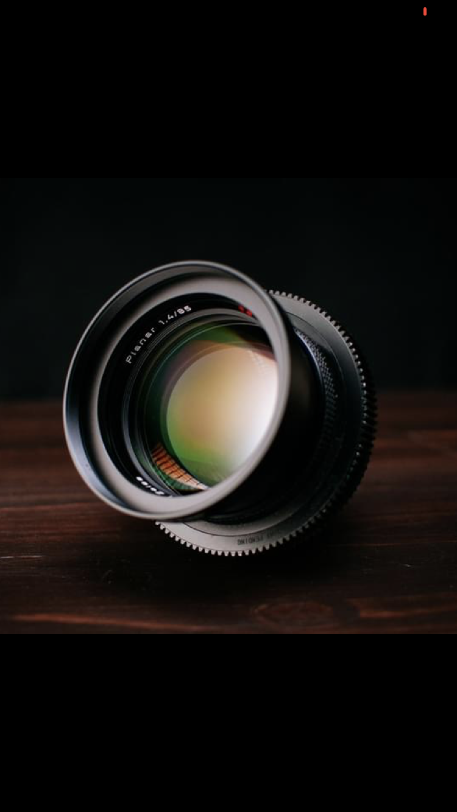 ZEISS CONTAX pour EF, Kit de 6 (de 18mm à 135mm)