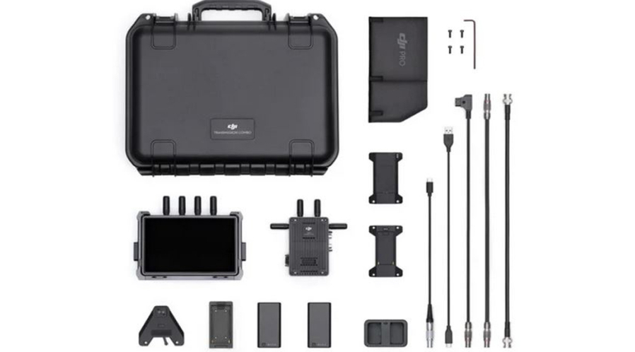 Transmetteur vidéo sans fil DJI Combo avec écran 7'' (SDI-HDMI) jusqu'à 6km (DJI transmission combo)