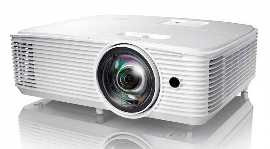 Projecteur 1080p 3800 Lumens courte distance (Short Throw) Optoma (batterie en option)