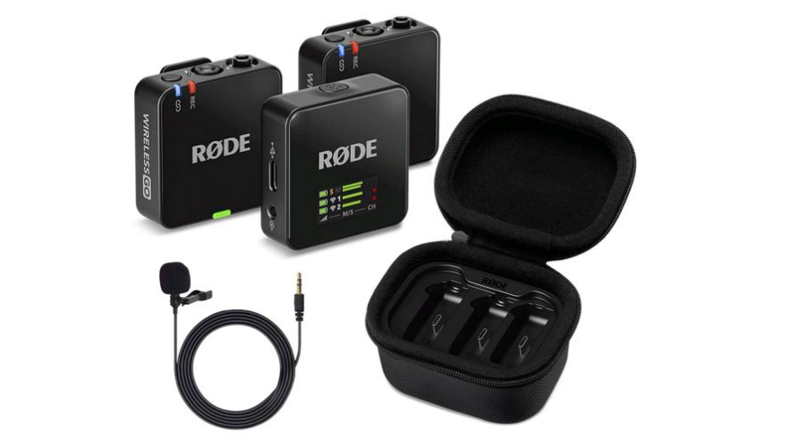 Micro sans fils Rode Go 3 ( 2 émetteurs- 1 récepteur 1/8-usb )